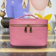 Uubags Louis Vuitton M15191 Nice Nano Bag Tender Bliss Pink 20x13.5x12cm - 1