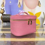 Uubags Louis Vuitton M15191 Nice Nano Bag Tender Bliss Pink 20x13.5x12cm - 4