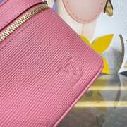 Uubags Louis Vuitton M15191 Nice Nano Bag Tender Bliss Pink 20x13.5x12cm - 5