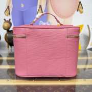 Uubags Louis Vuitton M25856 Nice BB Bag Tender Bliss Pink 24x18x14.5cm - 4