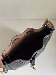 Uubags YSL Le 37 Bucket Bag in Black Smooth Leather 28x22x9cm - 4