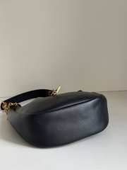 Uubags YSL Le 37 Bucket Bag in Black Smooth Leather 28x22x9cm - 2