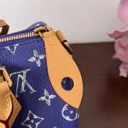 Uubags Louis Vuitton M11562 Speedy P9 Bandoulière Bag in Amethyste Purple 25x15x15cm - 6