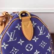 Uubags Louis Vuitton M11562 Speedy P9 Bandoulière Bag in Amethyste Purple 25x15x15cm - 2