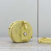 Uubags Louis Vuitton M11294 Mini Chapeau Box Bag In Banana Yellow 13x12x6.5cm - 3