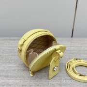 Uubags Louis Vuitton M11294 Mini Chapeau Box Bag In Banana Yellow 13x12x6.5cm - 2