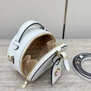 Uubags Louis Vuitton M11294 Mini Chapeau Box Bag In White 13x12x6.5cm - 3