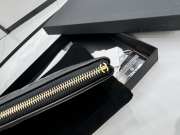 Uubags Chanel Boy O Case Cosmetic Pouch In Balck With Gold Hardware 33x24cm - 4