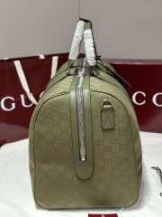 Uubags Gucci GG canvas large duffle bag in forest green GG canvas 52x32x28cm - 5