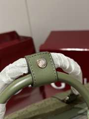 Uubags Gucci GG canvas large duffle bag in forest green GG canvas 52x32x28cm - 4