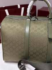 Uubags Gucci GG canvas large duffle bag in forest green GG canvas 52x32x28cm - 2