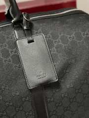 Uubags Gucci GG canvas large duffle bag in black GG canvas 52x32x28cm - 5