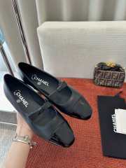 Uubags Chanel classic two-tone black ballerina flats - 5