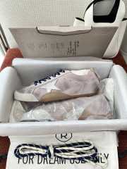 Uubags Golden Goose True-Star Suede Low-Top Trainers in Light Pink  - 2