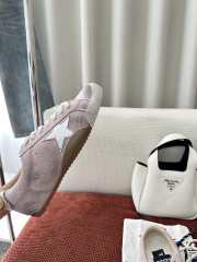 Uubags Golden Goose True-Star Suede Low-Top Trainers in Light Pink  - 5