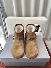 Uubags Balenciaga Alaska soft camel leather and synthetic ankle boots - 2