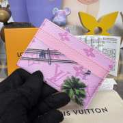 Uubags Louis Vuitton M26803 Double Card Holder In Pink 11x7x1.5cm - 3