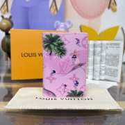 Uubags Louis Vuitton M26800 Pocket Organizer Wallet In Pink 7.5x11.1x1cm - 1