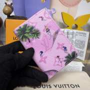 Uubags Louis Vuitton M27229 Passport Wallet In Pink 10x14x2.5cm - 3