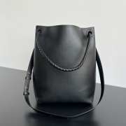 Uubags Bottega Veneta Andiamo Bucket Bag In Black 34x24x12cm - 6
