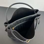 Uubags Bottega Veneta Andiamo Bucket Bag In Black 34x24x12cm - 4