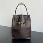 Uubags Bottega Veneta Andiamo Bucket Bag In Fondant 34x24x12cm - 1