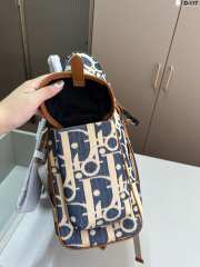 Uubags Dior Hit the Road Backpack with Flap 43x43x18cm - 3