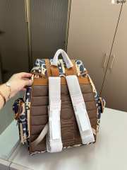 Uubags Dior Hit the Road Backpack with Flap 43x43x18cm - 5