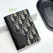 Uubags Dior Saddle Vertical Bifold Card Holder 8x11.5x2cm - 1