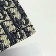 Uubags Dior Saddle Vertical Bifold Card Holder 8x11.5x2cm - 5