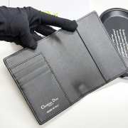 Uubags Dior Saddle Vertical Bifold Card Holder 8x11.5x2cm - 6