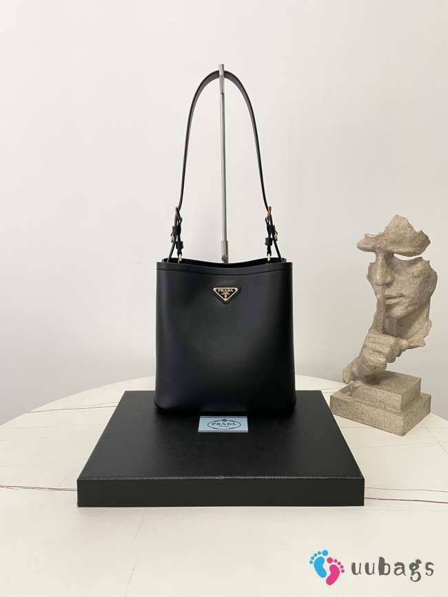 Uubags Prada Panier Saffiano Leather Bag 21.5x22.5x13cm - 1