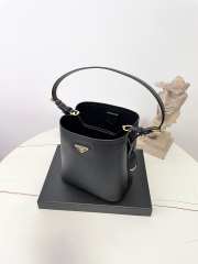 Uubags Prada Panier Saffiano Leather Bag 21.5x22.5x13cm - 2