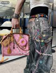 Uubags Louis Vuitton M02549 Donut Bag Hanging Accessories In Pink - 2