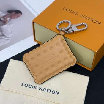 Uubags Louis Vuitton M02547 Biscuit Keychains and Bag Accessories In Beige