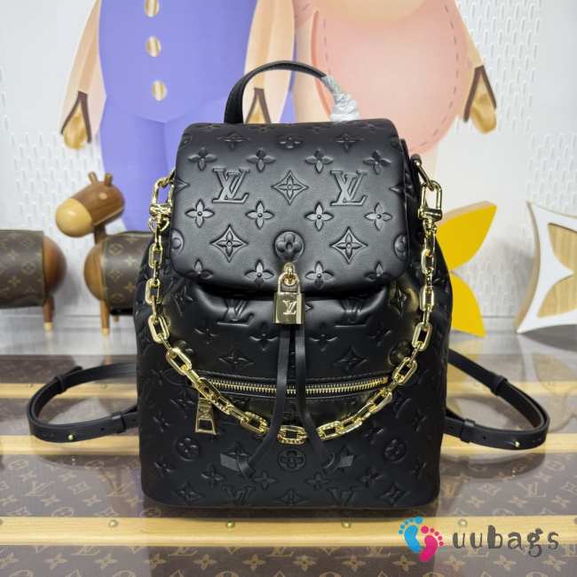 Uubags Louis Vuitton M13357 Coussin PM Backpack In Black 21x26x10cm - 1