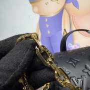 Uubags Louis Vuitton M13357 Coussin PM Backpack In Black 21x26x10cm - 3