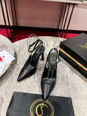 Uubags Christian Louboutin Condora Strap 8.5cm strappy pumps in nappa leather black - 6