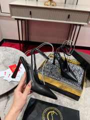 Uubags Christian Louboutin Condora Strap 8.5cm strappy pumps in nappa leather black - 4