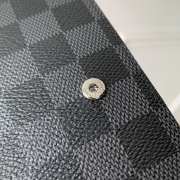 Uubags Louis Vuitton R20706 Notebook Cover Small Size Black Damier Azur 10x14.5x2cm - 5