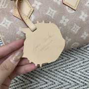 Uubags Louis Vuitton M15151 Speedy Bandoulière Bag Meowgram Canvas Material 20.5x13.5x12cm - 2