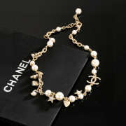 Uubags Chanel Gold-Tone Metal & Glass Pearls Charm Bracelet - 2