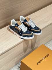 Uubags Louis Vuitton 1AJ358 Trainer Sneaker In Blue - 3