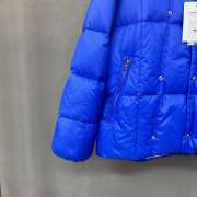 Uubags Moncler Blue Serfanto Short Hooded Down Jacket  - 2