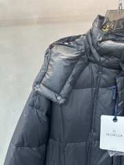 Uubags Moncler Black Serfanto Short Hooded Down Jacket - 5