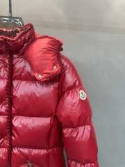 Uubags Moncler Women's Glareins Short Hooded Down Jacket In Red - 6