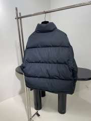 Uubags Balenciaga BB Corp Logo Puffer Jacket In Black  - 4