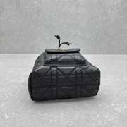 Uubags Dior Caro Nano Bucket Bag Black Macrocannage Lambskin 14x15x7cm - 6