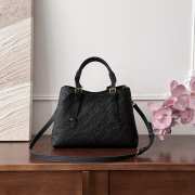 Uubags Louis Vuitton M11393 Babylone Tote PM Bag In Black 31x21.5x13cm - 1