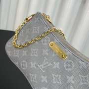 Uubags Louis Vuitton M14159 Pochette Liv Monogram Denim Bag 13.5x6.5x24.5cm - 6